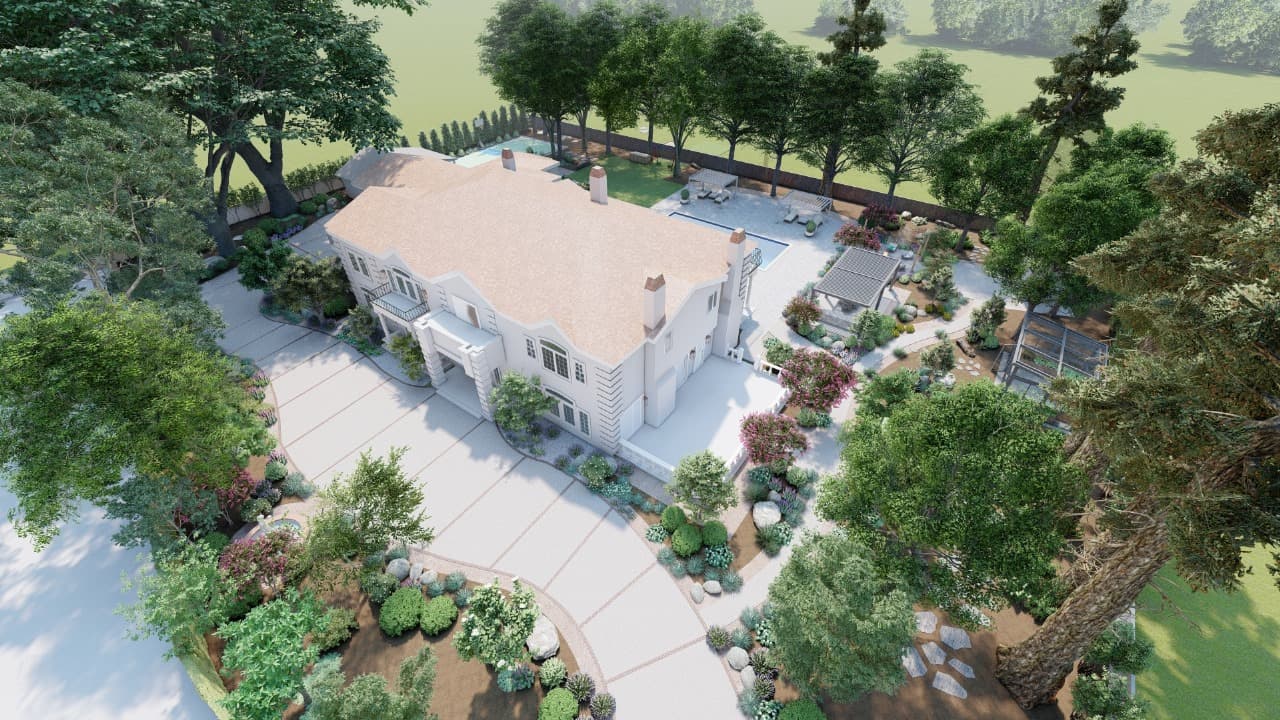 Atherton Backyard Redesign