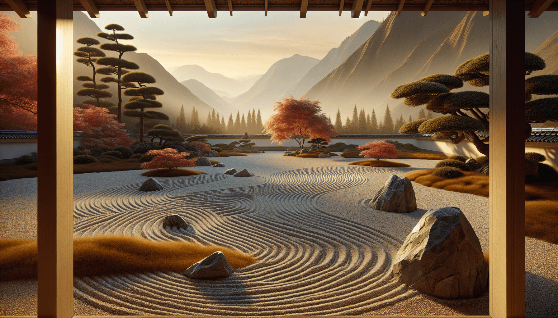 Japanese-Inspired Zen Garden: Minimal Water, Maximum Calm