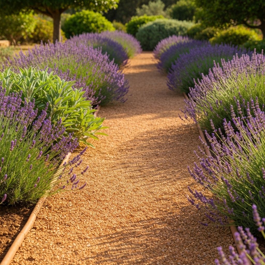 Decomposed granite pathway