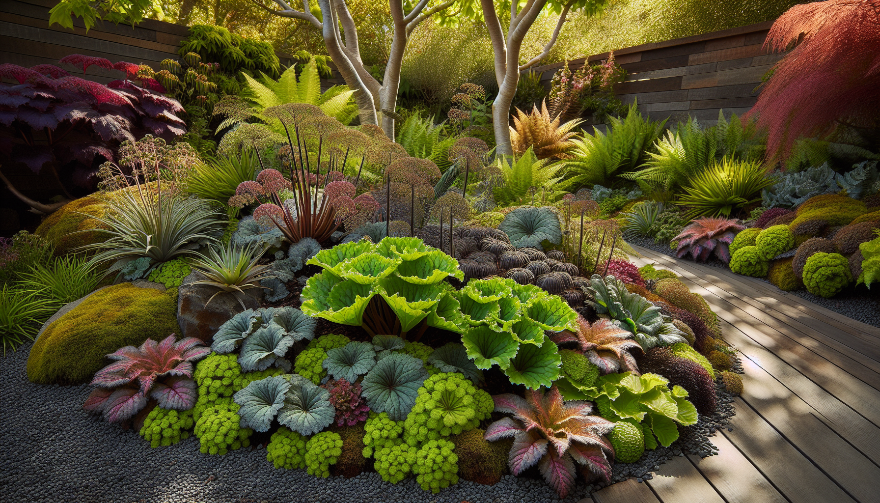 Drought-tolerant shade plants under trees
