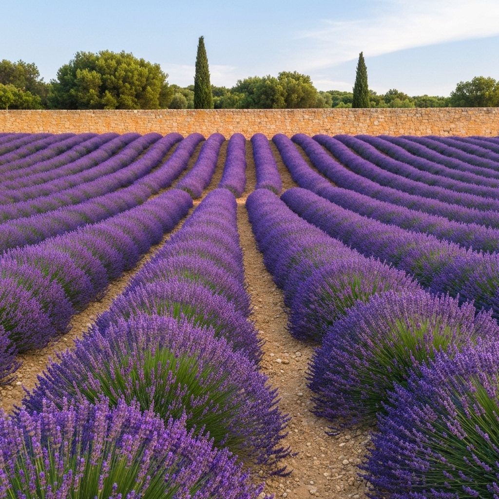 Lavender in bloom