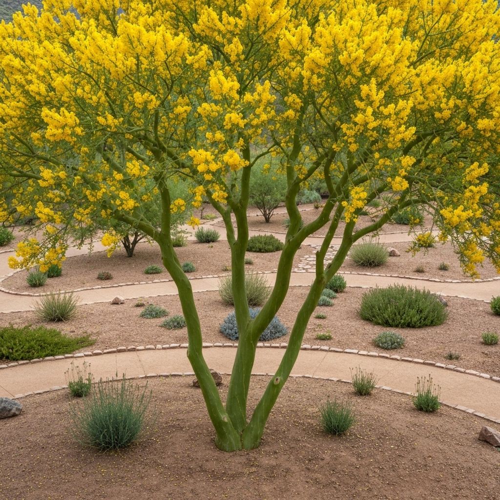 Palo Verde tree with yellow flowers