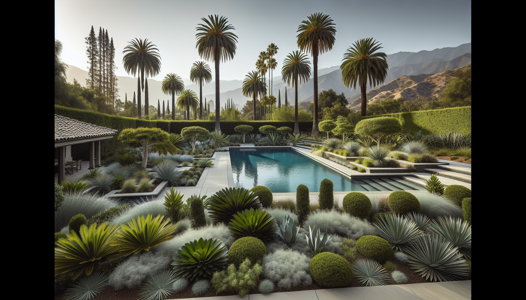 Multi-level tropical plantings