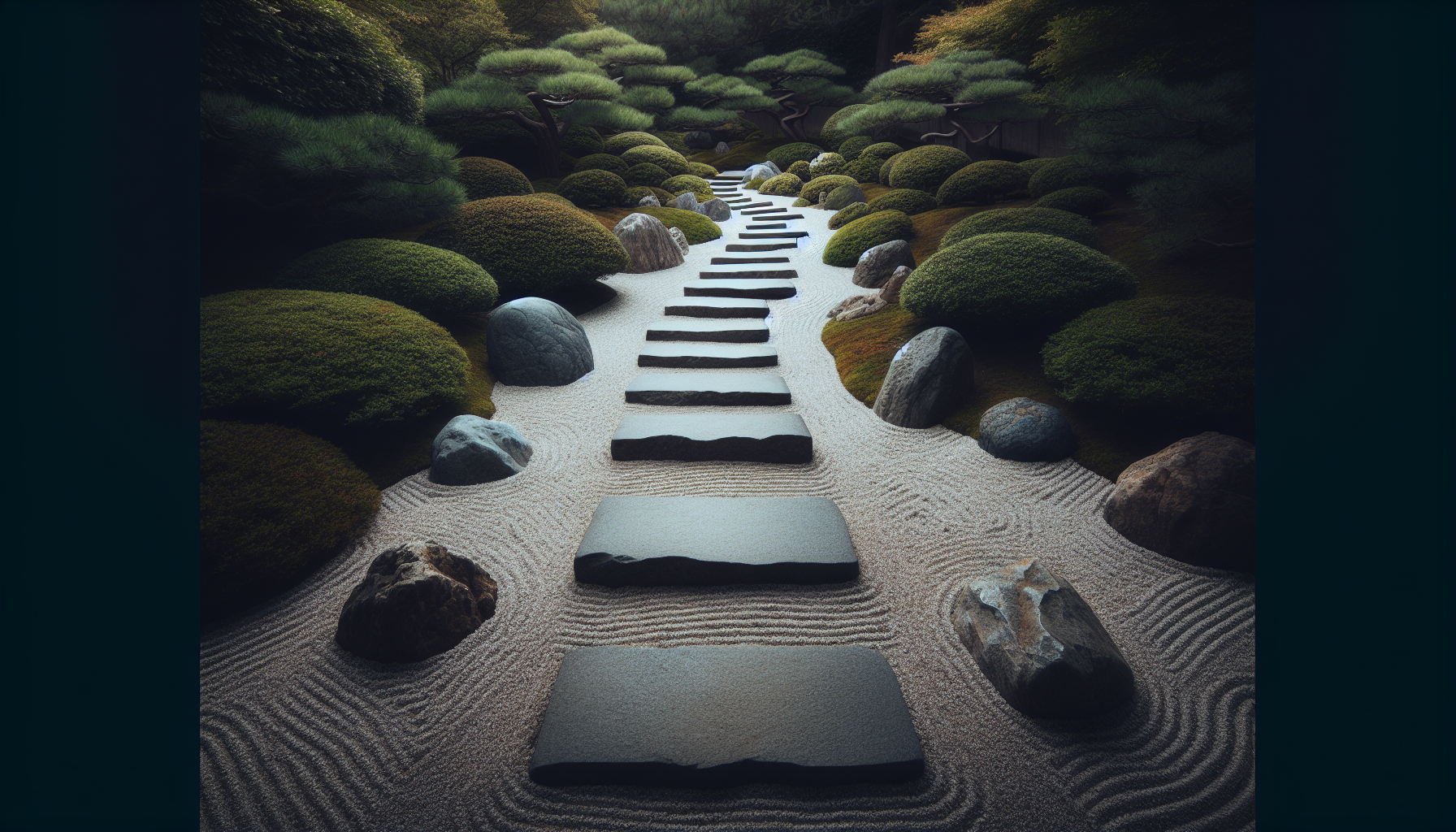 Stepping stone path
